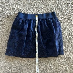 Lilly Pulitzer navy skirt, medium